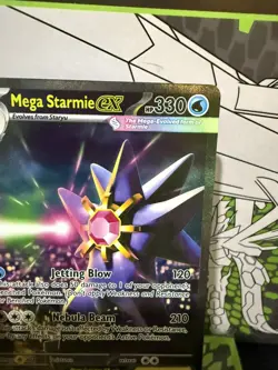 Mega Starmie EX 118/088 SIR Pokemon TCG Perfect Order - Special Illustrator Rare - Image 4