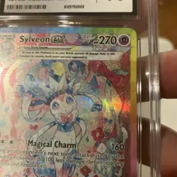 2025 CGC 10 Sylveon ex Pokemon Prismatic Evolutions SIR #156/131 Poss Psa 10 - Image 4