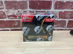 Pokemon TCG Mega Evolution Base Set Enhanced Booster Box SEALED (Small Tear) - Image 1