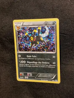 Pokemon "Noctali / Umbreon" 9/12 *Holo* McDonald's 2013 - French - Good(-) - Image 4