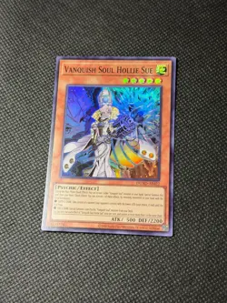 Yugioh Asian English Vanquish Soul Hollie Sue DUAD-AE022 Super Rare - Image 2