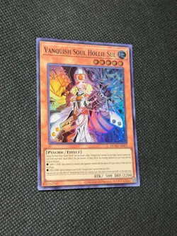 Yugioh Asian English Vanquish Soul Hollie Sue DUAD-AE022 Super Rare - Image 3