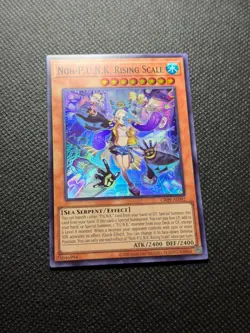 YuGiOh Asian English CR09-AE092 Noh-P.U.N.K. Rising Scale Super Rare - Image 2