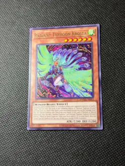 YUGIOH Asian-English Radiant Typhoon Krosea x3 Playset DOOD-AE015 Rare - Image 3