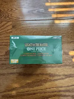 One Piece TCG: Legacy of The Master (OP-12) Booster Box Factory SEALED - Image 2