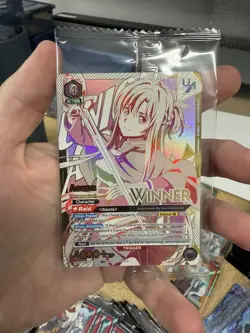 Union Arena Sword Art Online Rare Battle WINNER Asuna SAO-2-042 English Sealed - Image 1