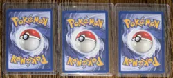 3 Pokemon Card Lot - 2000 Team Rocket DARK FLAREON/VAPOREON/JOLTEON Vintage - Image 2