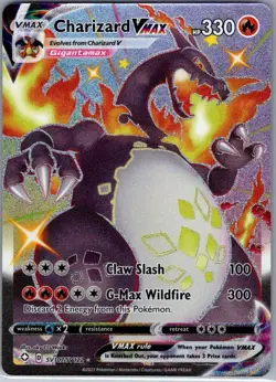Charizard VMAX SV107/SV122 Shining Fates: Shiny Vault - Pokemon Card - NM - Image 1