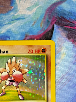 1999 Pokemon Hitmonchan 7/102 Base Set Holo Rare Unlimited LP WOTC Vintage Card - Image 4