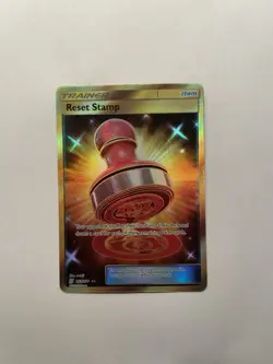 Reset Stamp 253/236 Sm-Unified Minds Secret Holo Rare Pokemon Card NM - Image 1