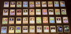 30 Pokemon Card Lot - 2000 Team Rocket Vintage - No Duplicates! - Image 1