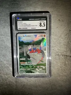 Pokemon Koraidon Holo Promo Card SVP014 Center Exclusive CGC 8.5 - Image 1