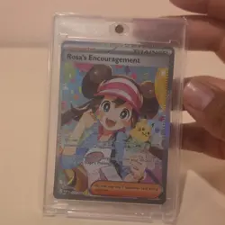 Pokemon Rosa's Encouragement Full Art Trainer Holo Card 122/088 Nintendo - Image 1