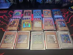 Vintage Yugioh Holo Card Lot - Image 1