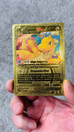 Set of 28 Dragonite,Lugia,Arcanine&More!!! Rare Gold Accent Foil Fan Art Cards - Image 2