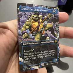 Donatello, Gadget Master (Borderless) Teenage Mutant Ninja Turtles Regular NM! - Image 2