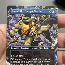 Donatello, Gadget Master (Borderless) Teenage Mutant Ninja Turtles Regular NM! - Image 5