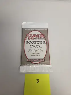 MTG - English Antiquities Booster Pack Factory Sealed - Image 1