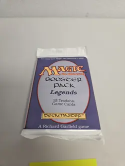 MTG Magic The Gathering English Legends Booster Pack - 1994 - Image 2