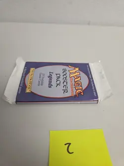 MTG Magic The Gathering English Legends Booster Pack - 1994 - Image 3