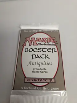 MTG - English Antiquities Booster Pack Factory Sealed #7 - Image 2