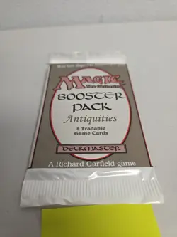 MTG - English Antiquities Booster Pack Factory Sealed #7 - Image 3