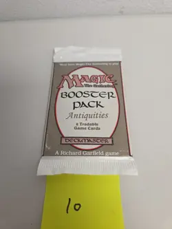 MTG - English Antiquities Booster Pack Factory Sealed #5 - Image 1