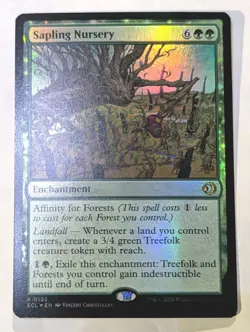 Sapling Nursery Lorwyn Eclipsed Foil - MTG RARE - Image 1