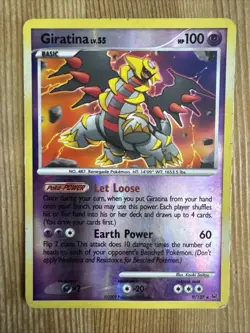 Giratina - 9/127 - Pokemon Platinum Reverse Holo HP - Image 1