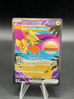 Tapu Koko ex 247/182 Sv04: Paradox Rift Holo Pokemon NM AQ3 - Image 1