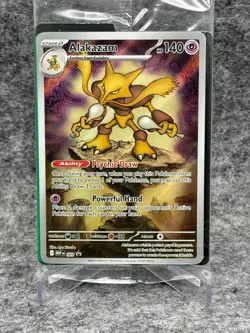 Alakazam MEP 009 Illustration Rare SEALED - Black Star Promo Pokemon - Image 1