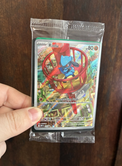 Riolu Full Art, Pokemon SEALED, Mega Evolution, Black Star Promo Rare, MEP010 - Image 4