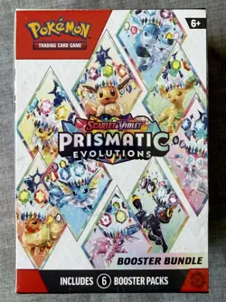 Prismatic Evolutions Booster Bundle New Sealed Pokemon TCG Scarlet & Violet - Image 1