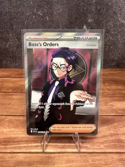 Boss’s Orders 256/217 Ultra Rare Full Art Pokemon TCG Ascended Heroes NM+ - Image 1
