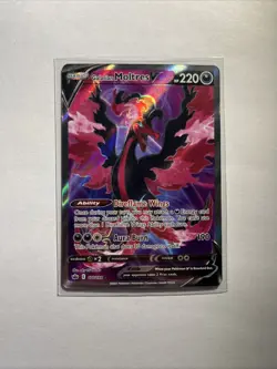 Pokemon TCG Galarian Moltres V 176/198 Chilling Reign Full Art Ultra Rare NM - Image 3