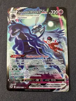 Pokemon: Shadow Rider Calyrex VMAX TG18/TG30 Astral Radiance Ultra Rare NM - Image 1