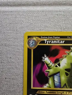 Tyranitar Neo Discovery 31/75 Unlimited Pokemon Card - Image 2