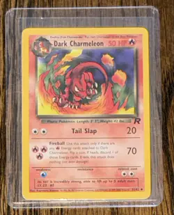 2000 Pokemon Team Rocket set DARK CHARMELEON 32/82 Non Holo Vintage NM - Image 1
