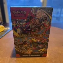 Pokemon Mega Evolution Booster Bundle Box 6 Packs Gardevoir Lucario - Image 1