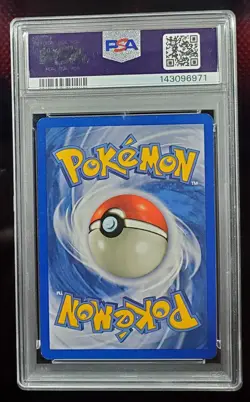 1999 Pokemon Scyther Jungle 1st Edition 10/64 Holo Rare PSA 7 - Image 2