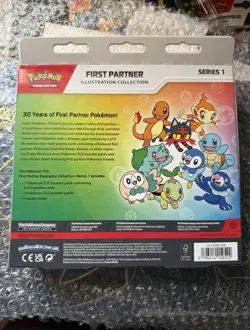 Pokemon Tcg 30th Anniversary First Partner Illustration Collection New Sealed - Image 2