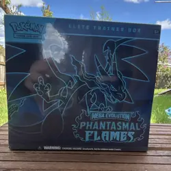 Pokemon TCG Mega Evolution Phantasmal Flames Elite Trainer Box Boosters English - Image 1