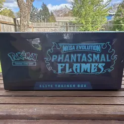 Pokemon TCG Mega Evolution Phantasmal Flames Elite Trainer Box Boosters English - Image 2