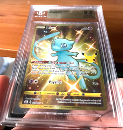 2021 POKEMON CELEBRATIONS 25 MEW 025/025 GOLD BGS 9.5 - Image 2