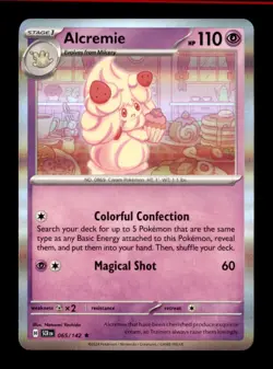 Pokemon TCG SV07: Stellar Crown Alcremie Holo - Image 1