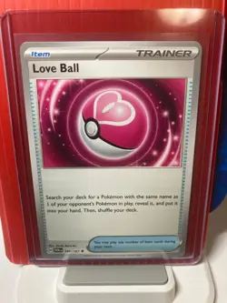 Love Ball #156 (Pokemon TCG - Twilight Masquerade) - Image 1