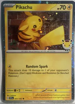 Pikachu (Pokemon Day 2026) 051/162 - LP - Image 1