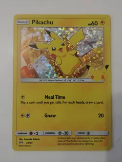 Pokemon TCG - McDonald's 25th Anniversary - Pikachu 25/25 - Holo - Near Mint - Image 1