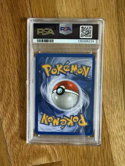 2000 Pokemon Base Set 2 Gyarados Holo #7 PSA 6 EX-MT - Image 2