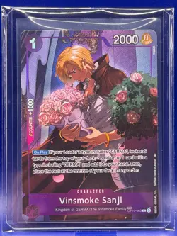 Vinsmoke Sanji OP10-063 TR Treasure Rare Legacy of the Master One Piece TCG NM - Image 3